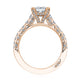 Princess Solitaire Engagement Ring
