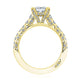 Princess Solitaire Engagement Ring