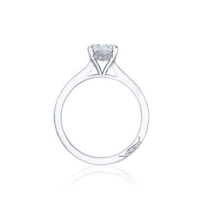 Emerald Solitaire Engagement Ring