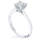 Princess Solitaire Engagement Ring