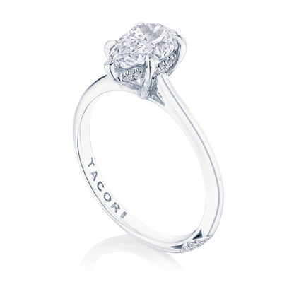 Pear Solitaire Engagement Ring