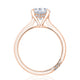 Round Solitaire Engagement Ring