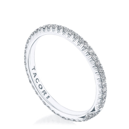 Pavé Diamond Wedding Band