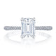 Emerald Solitaire Engagement Ring