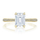 Emerald Solitaire Engagement Ring