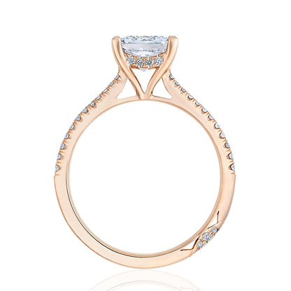 Princess Solitaire Engagement Ring