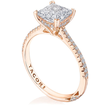 Princess Solitaire Engagement Ring