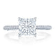 Princess Solitaire Engagement Ring
