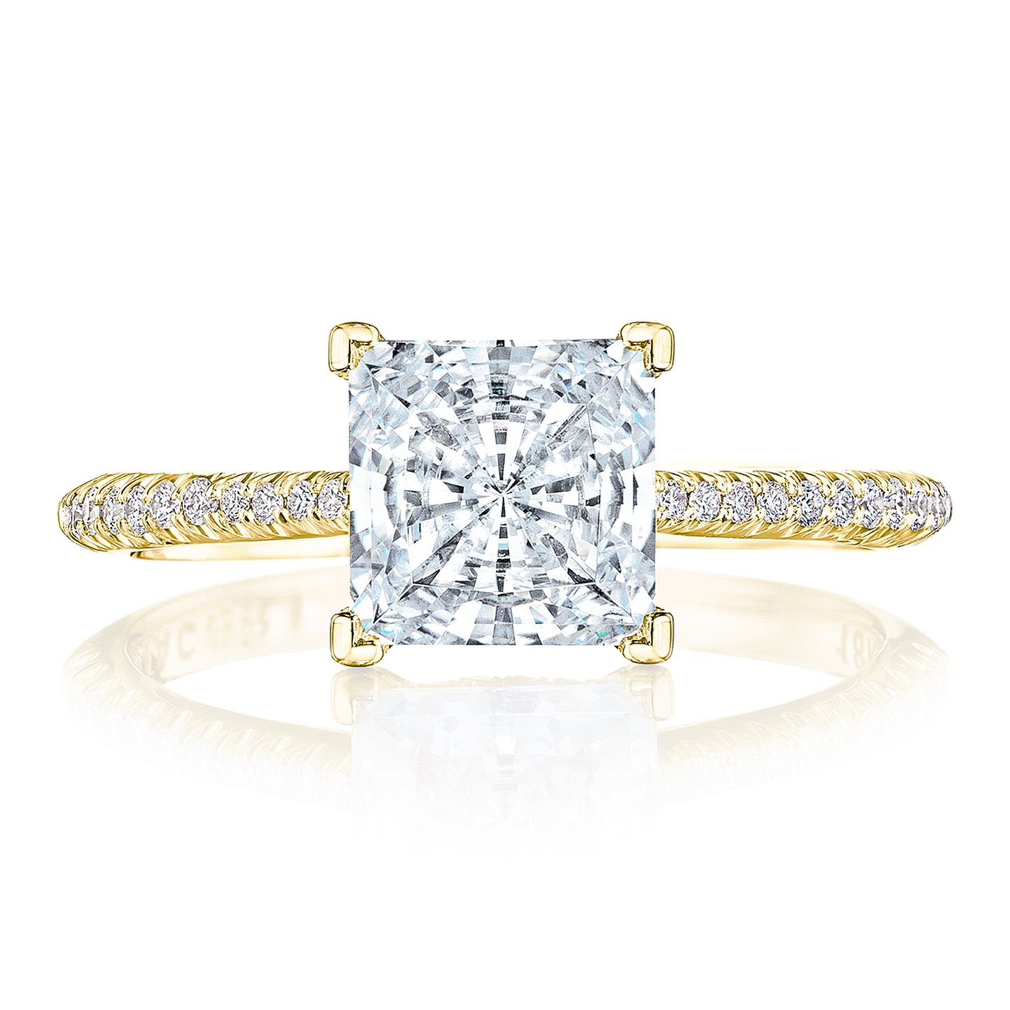 Princess Solitaire Engagement Ring