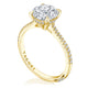 Round Solitaire Engagement Ring