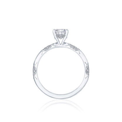 Emerald Solitaire Engagement Ring
