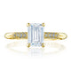 Emerald Solitaire Engagement Ring