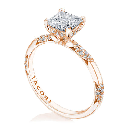 Princess Solitaire Engagement Ring