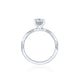 Princess Solitaire Engagement Ring