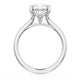 Cushion Solitaire Engagement Ring