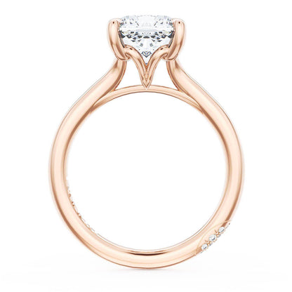Cushion Solitaire Engagement Ring