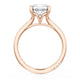 Cushion Solitaire Engagement Ring