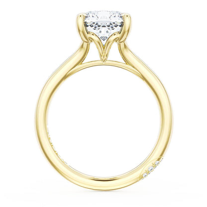 Cushion Solitaire Engagement Ring