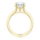 Cushion Solitaire Engagement Ring