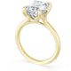 Emerald Solitaire Engagement Ring