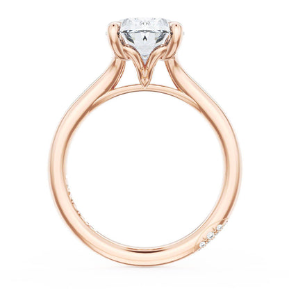 Oval Solitaire Engagement Ring