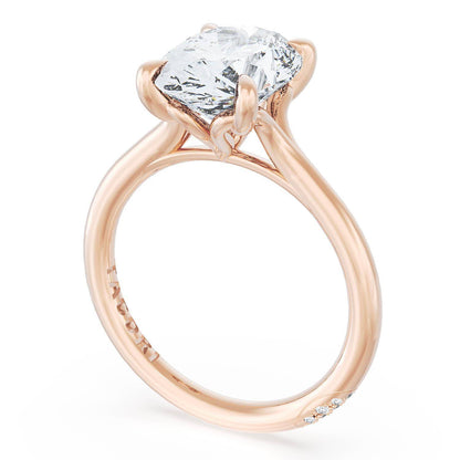 Oval Solitaire Engagement Ring