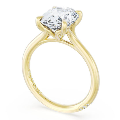 Oval Solitaire Engagement Ring