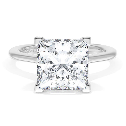 Princess Solitaire Engagement Ring