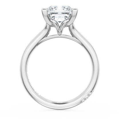 Princess Solitaire Engagement Ring