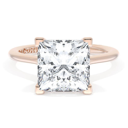 Princess Solitaire Engagement Ring
