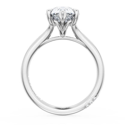 Pear Solitaire Engagement Ring