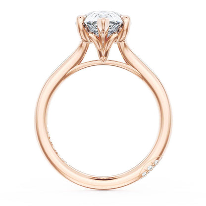 Pear Solitaire Engagement Ring