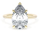 Pear Solitaire Engagement Ring