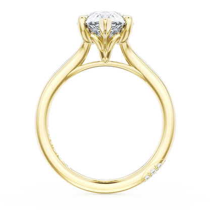 Pear Solitaire Engagement Ring