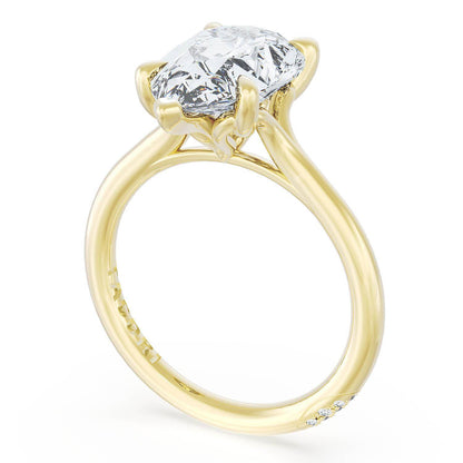 Pear Solitaire Engagement Ring