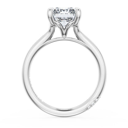 Radiant Solitaire Engagement Ring
