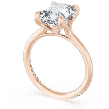 Radiant Solitaire Engagement Ring