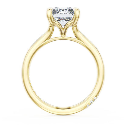 Radiant Solitaire Engagement Ring
