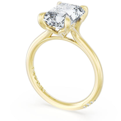 Radiant Solitaire Engagement Ring
