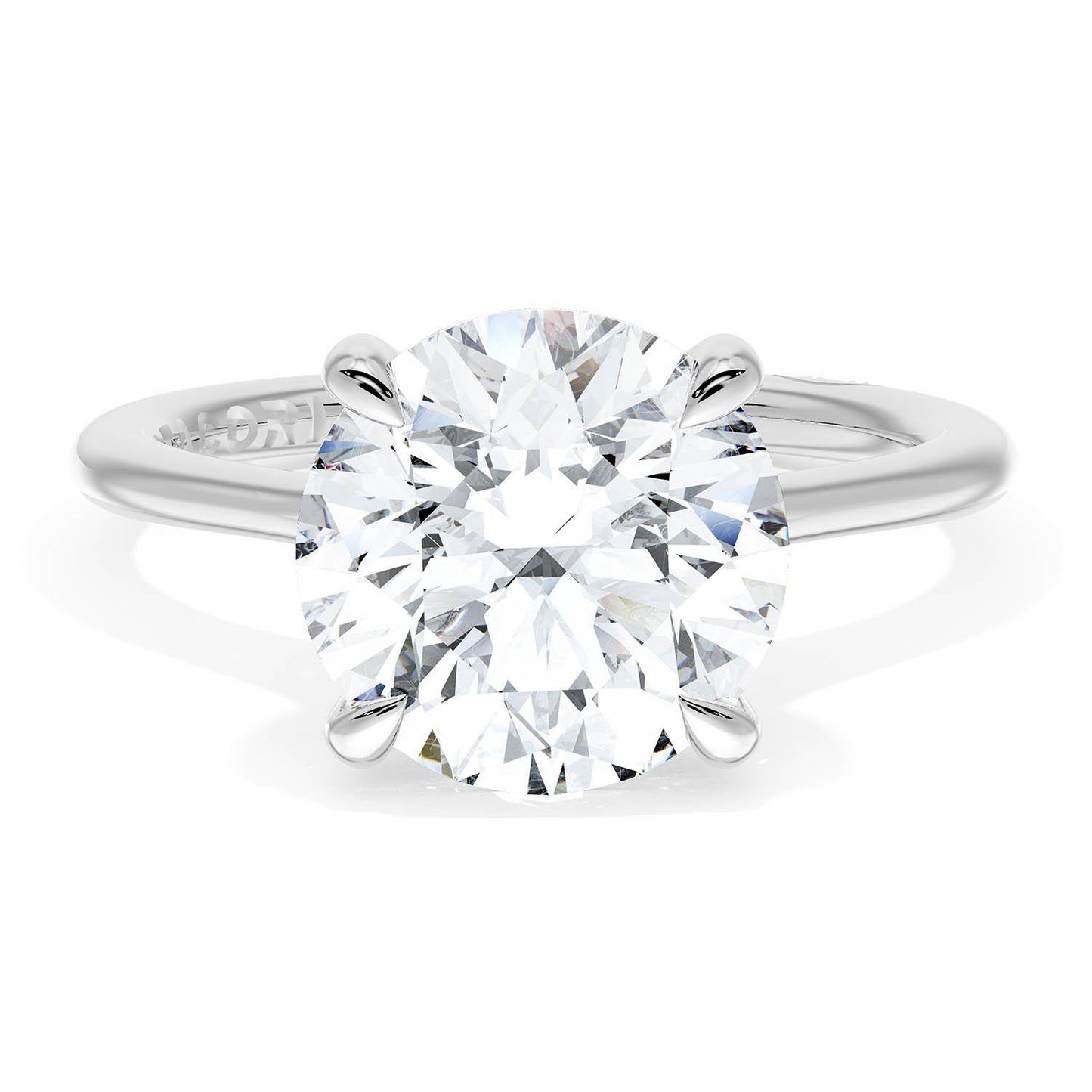 Round Solitaire Engagement Ring