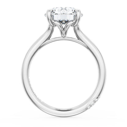 Round Solitaire Engagement Ring