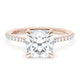 Cushion Solitaire Engagement Ring