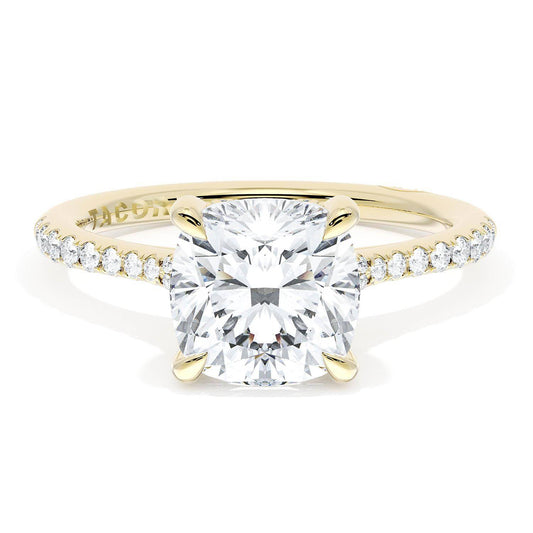 Cushion Solitaire Engagement Ring