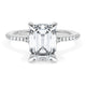 Emerald Solitaire Engagement Ring