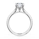 Emerald Solitaire Engagement Ring