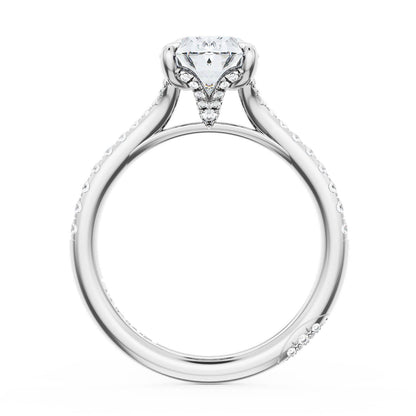 Oval Solitaire Engagement Ring