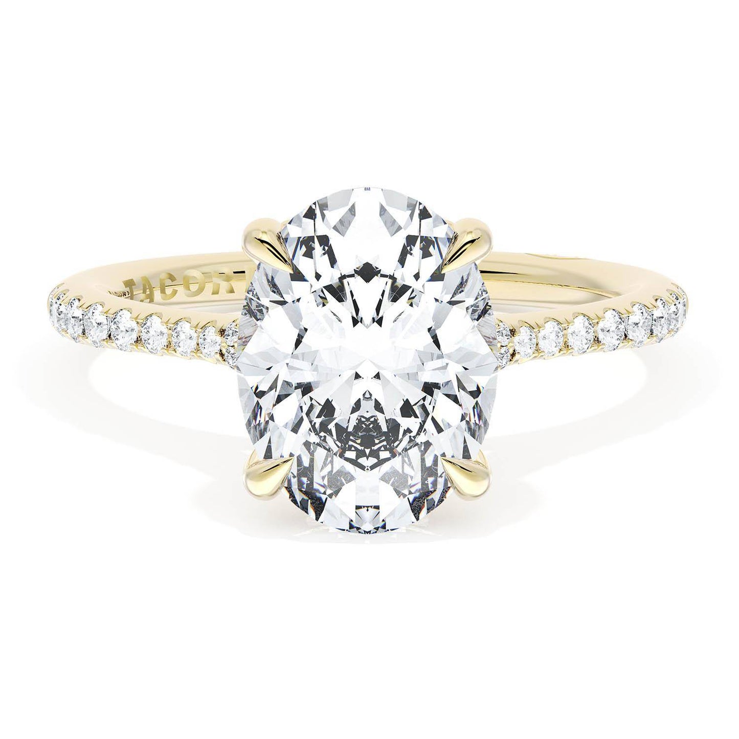 Oval Solitaire Engagement Ring