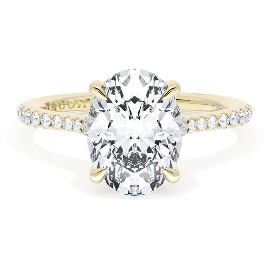 Oval Solitaire Engagement Ring