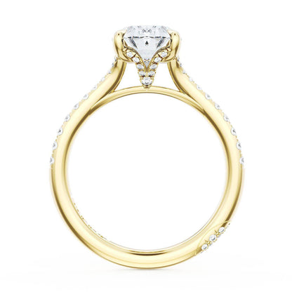 Oval Solitaire Engagement Ring