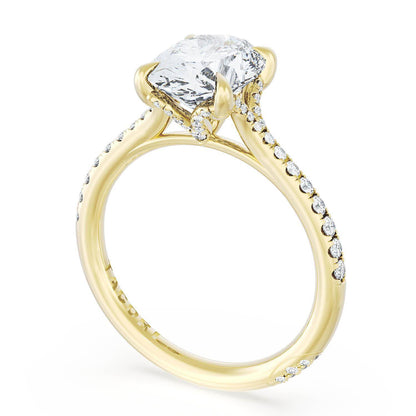 Oval Solitaire Engagement Ring